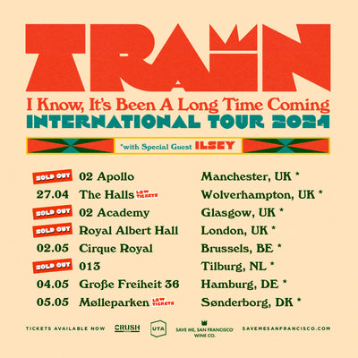 UK/EU Shows Selling Fast!